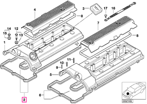 11120001269 Garnitura profilata ZYL.1-4 - BMW