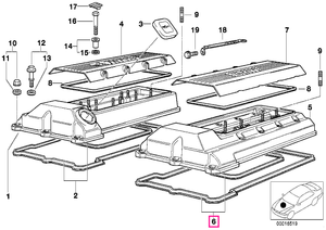 11120034105 Set garnituri de profil ZYL.5-8 - BMW