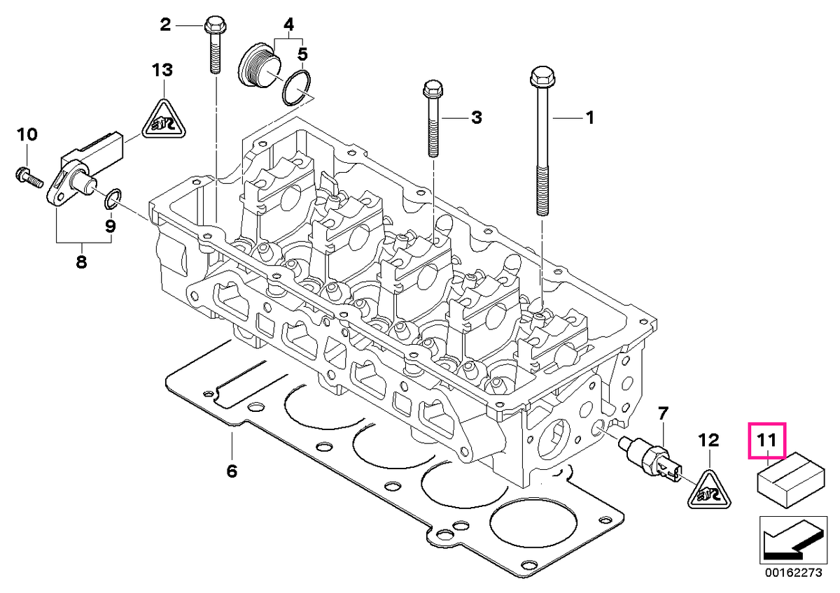 11120147561 Set garnituri chiulasă fără azbest - BMW - Mini