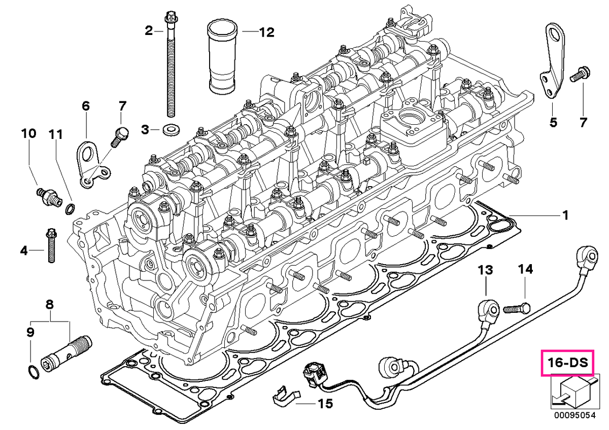 11120152551 Set garnituri chiulas fara azbest - BMW