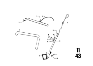 11120723140 Furtun ventilație 165MM FĂRĂ GAURĂ 165MM OHNE LOCH - BMW