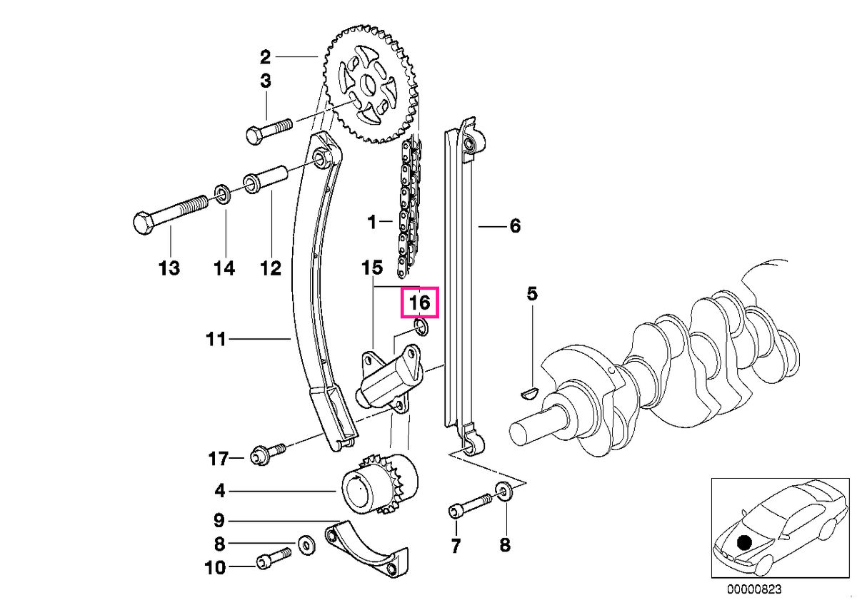 11121247857 O-Ring 9 X 1,5 - BMW