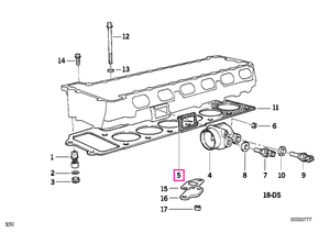 11121317364 Garnitura fara azbest - BMW