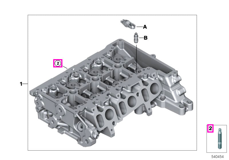 11128597830 Surub ASA M7x47-10.9-PHR - BMW - Mini