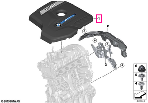11128657055 Capac motor - BMW