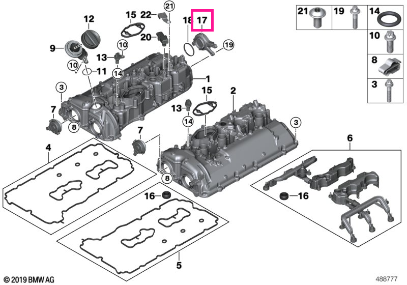 11128663874 Capac capac - BMW