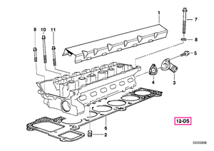 11129064466 Set garnituri chiulasă fără azbest - BMW