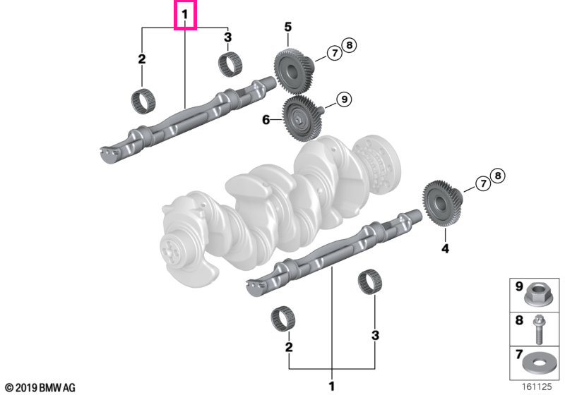 11278509300 Arbore compensator - BMW