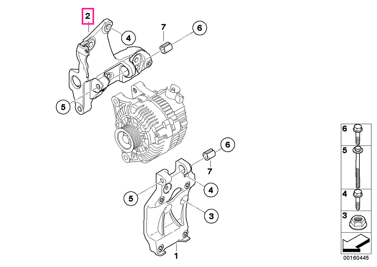 11287795038 Suport combinat - BMW - Mini