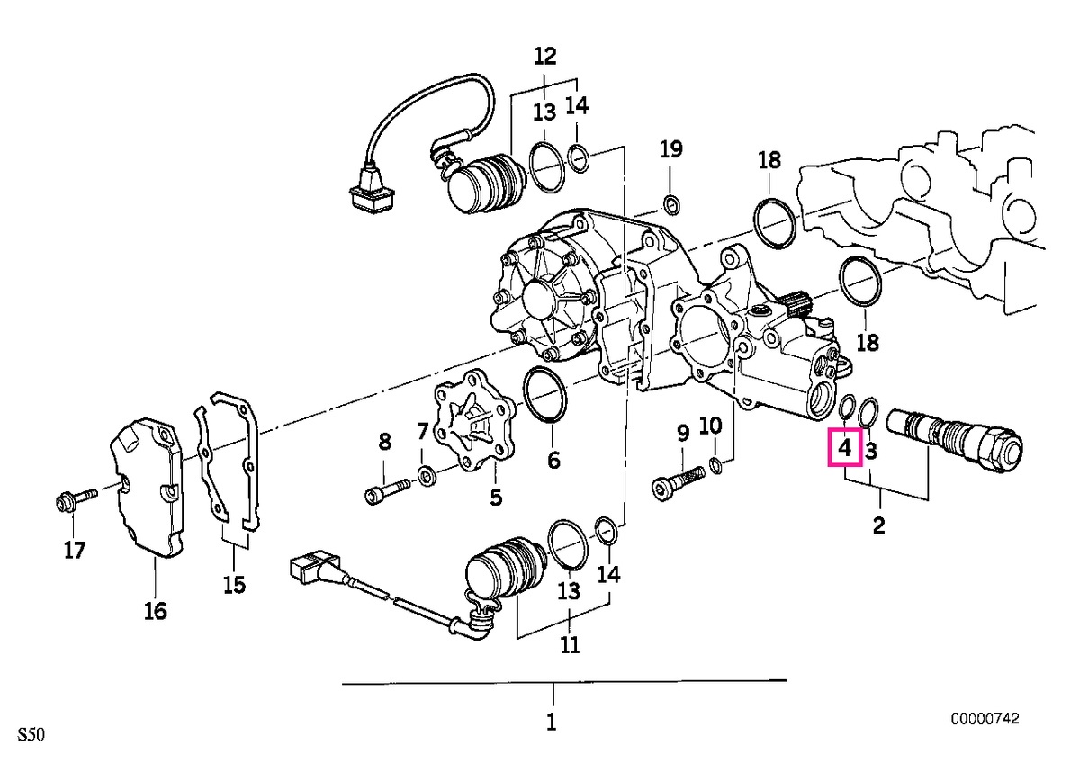 11311318659 O-Ring 10.82X1.78MM - BMW