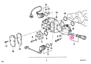 11311318659 O-Ring 10.82X1.78MM - BMW