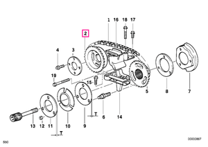 11311735144 Sprocket - BMW