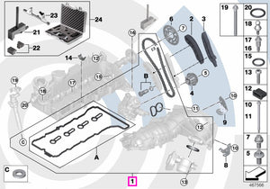 11312365578 Set reparatie lant distributie superior, Kit Value Parts - BMW Seria 1 E81 E82 E87 E88, Seria 3 E90 E91 E92 