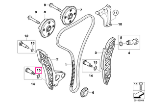 11317534770 Inel O-ring 18,3X2,4 - BMW - Mini