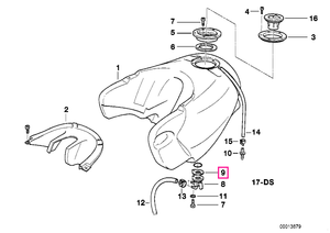 11317690476 Inel O-ring 23,4 X 3,53 - BMW Motorrad