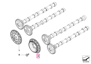 11317793641 Pinion arbore came ZYL. 5-8 - BMW