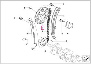 11317799418 Sprocket - BMW - Mini