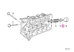 11341340846 Conic supapă D=5 - BMW Motorrad