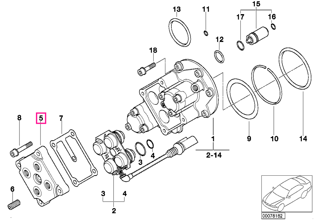 11361406836 Capac fără găuri filetate - BMW