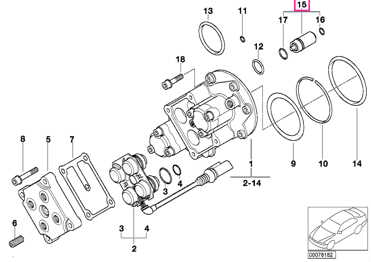 11361407095 Suport - BMW