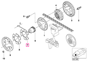 11361432754 Stop disk T=3,5MM - BMW