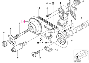 11361438694 ADJUSTER - BMW