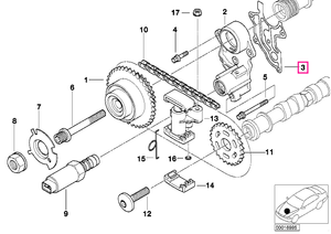 11361705578 Garnitura ZYL.1-4 - BMW