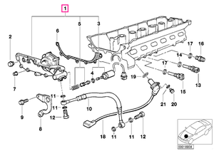 11361748036 Rmfd unit - BMW
