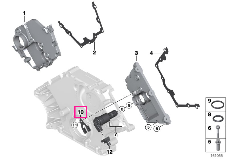 11367542980 Consola - BMW