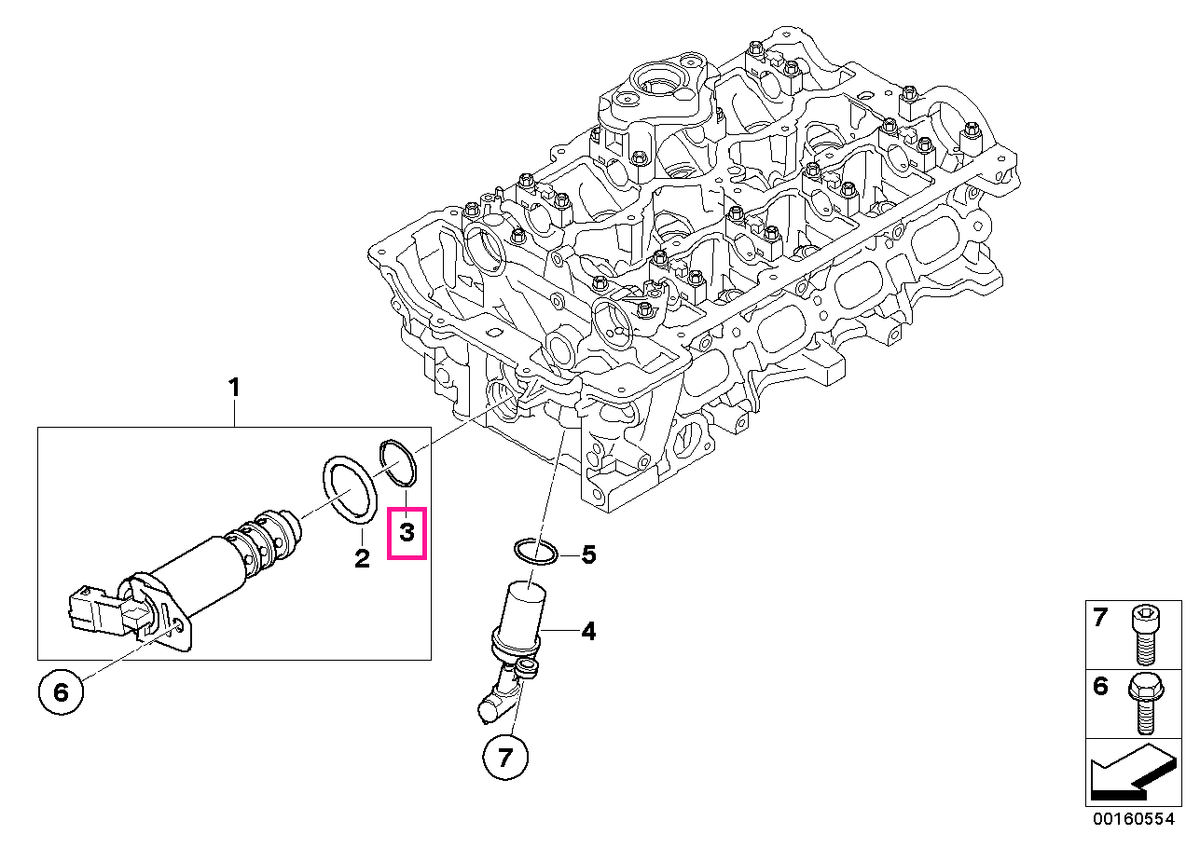 11367561852 Oring 20X1,5 - BMW
