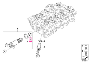 11367561852 Oring 20X1,5 - BMW