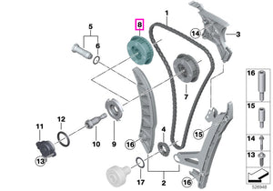 11367583819 Unitate de reglare ax cu came, evacuare - BMW Seria 1 F20 F21, Seria 2 F22 F23, Seria 3 F30 F31 F34 F35, Ser