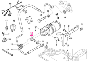 11367831016 Hollow bolt SERVICE - BMW
