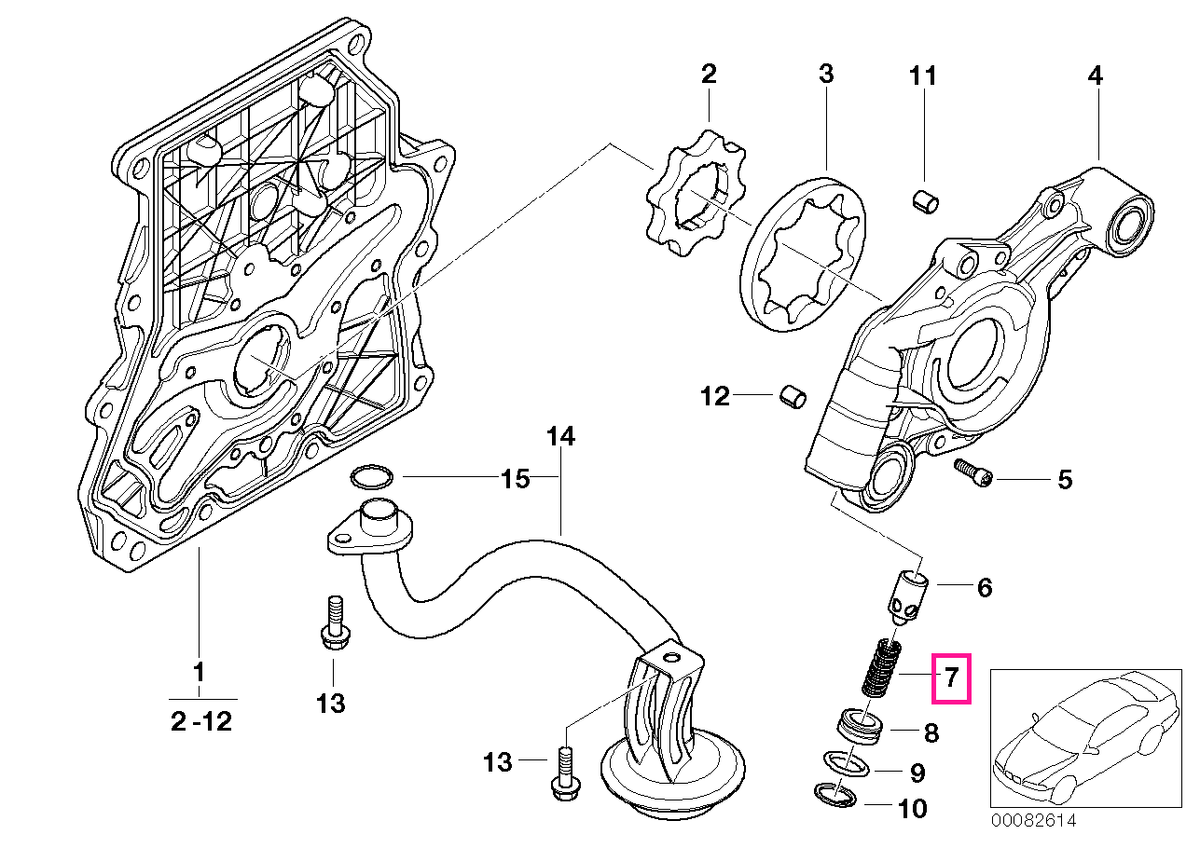 11411485166 Arc spirală - BMW - Mini