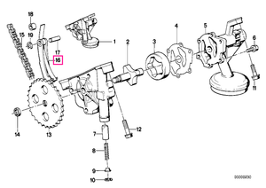 11411705055 Intinzator lant - BMW