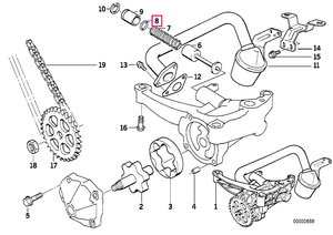 11411722837 O-Ring 17,0X1,8MM - BMW