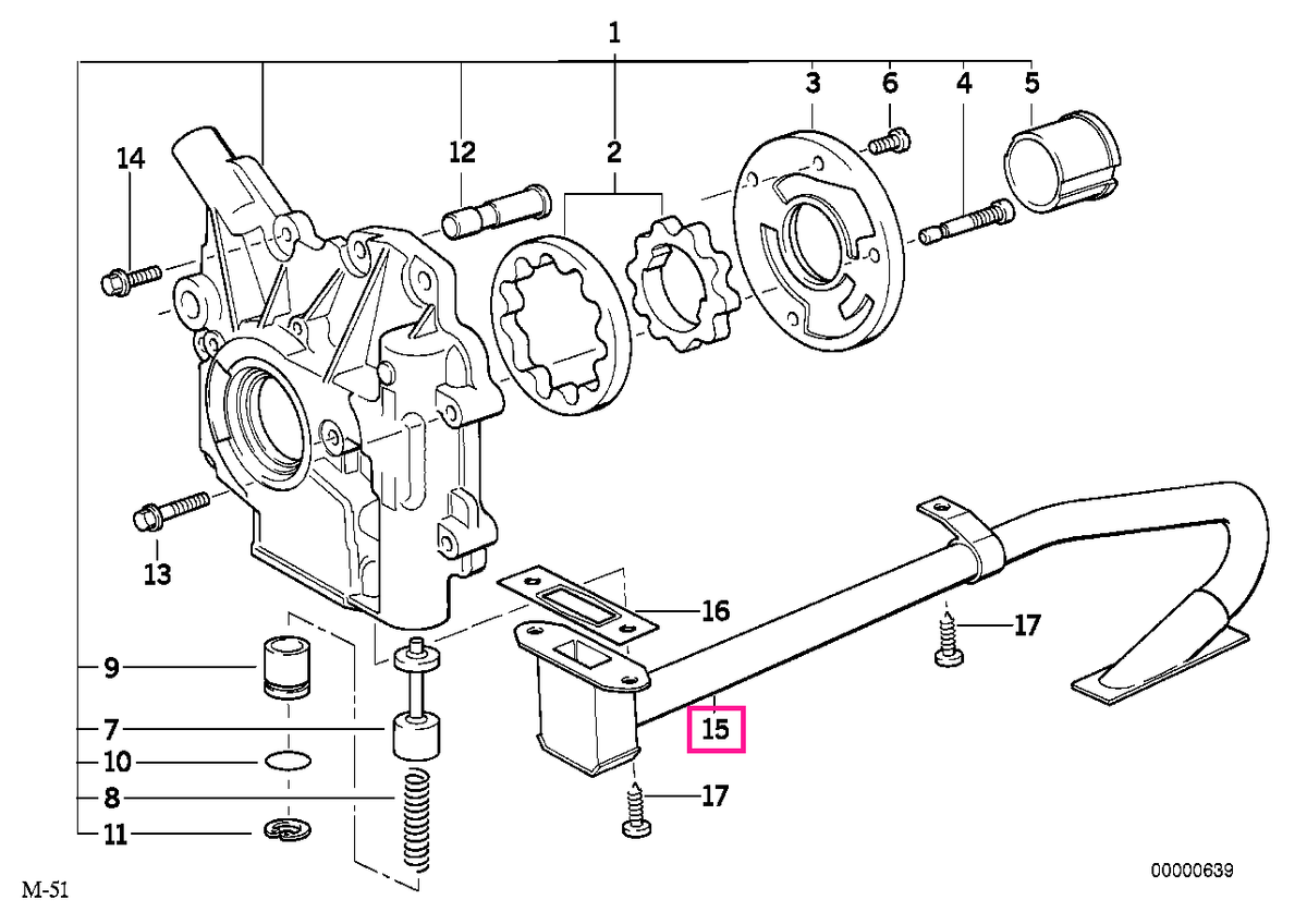 11412243405 Tub admisie - BMW