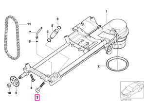 11417508285 Surub cu colier M8X73 - BMW