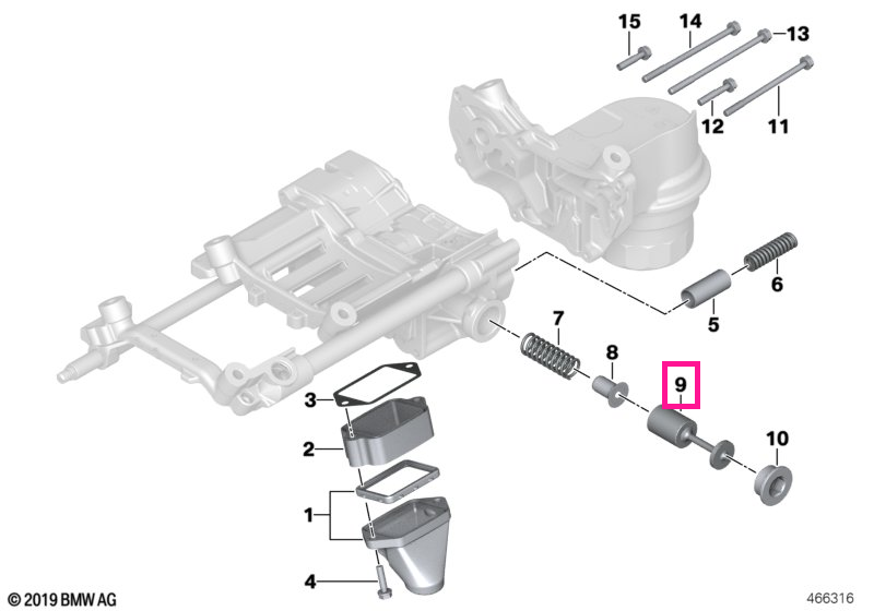 11417536265 Piston - BMW