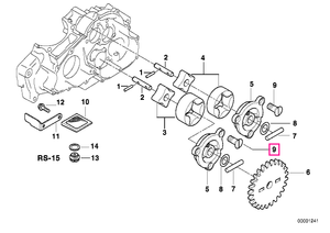 11417654012 Torx bolt M5X16 - BMW Motorrad