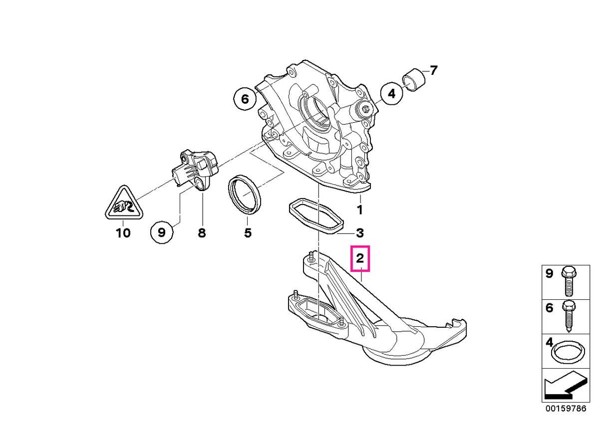 11417805989 Tub admisie - BMW - Mini