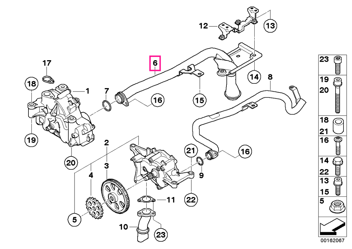 11417838525 Țeavă aspirație - BMW