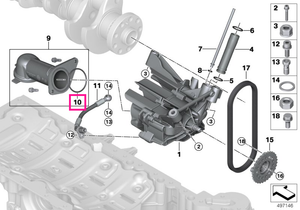 11418658512 O-ring - BMW
