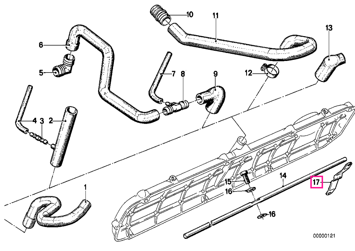 11421250567 Colier - BMW