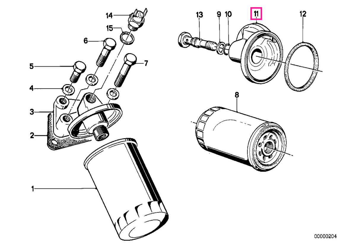 11421265669 Flange - BMW