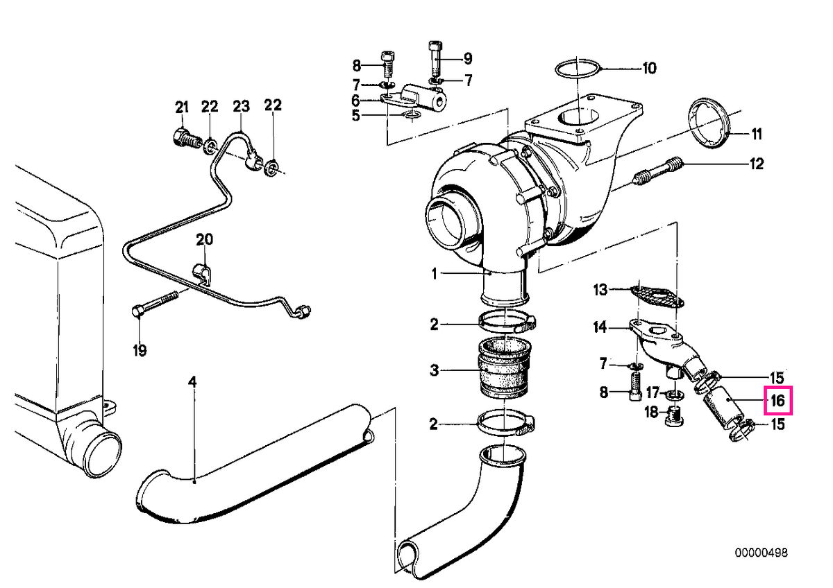 11421278212 Furtun - 21,5X28X60 - BMW