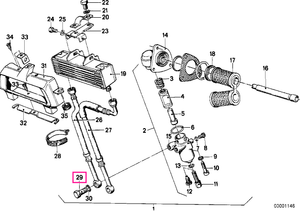 11421338506 Șurub gol - BMW Motorrad