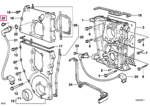 11421740488 Surub cap cilindric M6X16 - BMW