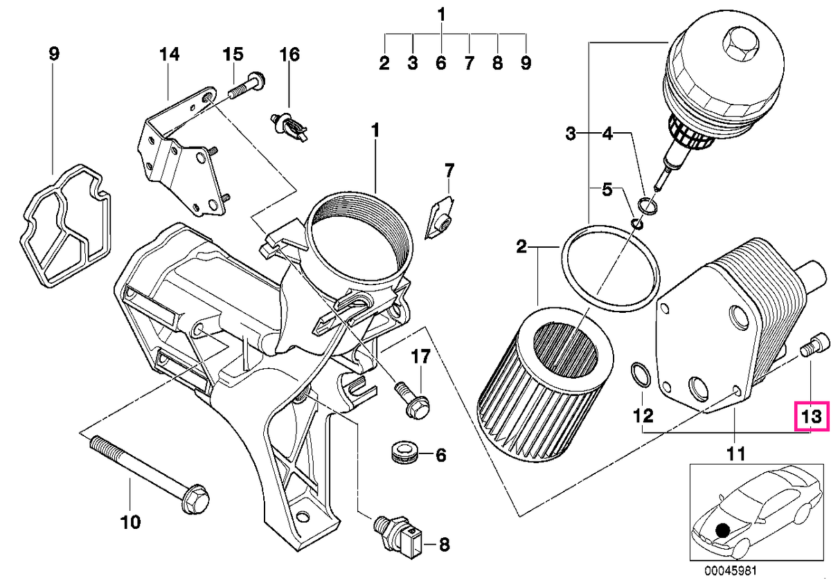 11422247649 Surub cap cilindric - BMW