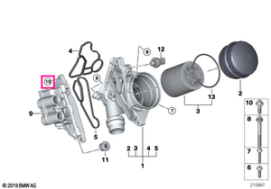 11427542983 Şurub Torx M8X25 - BMW